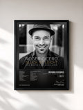 #noir Tableau de l'album Glück ist leicht - Das Beste von 2006 - 2016 de Roger Cicero, cadre noir, imprimé et encadré en France