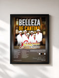 #noir Tableau de l'album Belleza De Cantina de Cardenales De Nuevo León, cadre noir, imprimé et encadré en France