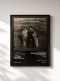 #noir Tableau de l'album In the Light: Mission Bell (Alternate Versions) de William Fitzsimmons, cadre noir, imprimé et encadré en France