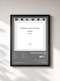 #noir Tableau de l'album Works (Vol. 2 / Deluxe Edition) de Emerson, Lake & Palmer, cadre noir, imprimé et encadré en France