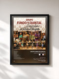 #noir Samba di Todos os Tempos de Grupo Fundo De Quintal in stampa incorniciata, cornice nera, stampata e incorniciata in Francia