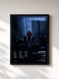 #noir Tableau de l'album CAPITALE DU CRIME RADIO, vol. 2 (Réédition) de La Fouine, cadre noir, imprimé et encadré en France