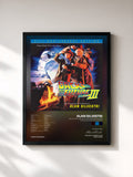 #noir Tableau de l'album Back To The Future Part III: 25th Anniversary Edition (Original Motion Picture Soundtrack) de Alan Silvestri, cadre noir, imprimé et encadré en France
