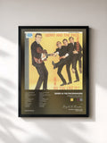 #noir Tableau de l'album How Do You Like It? (Mono And Stereo Version) de Gerry & The Pacemakers, cadre noir, imprimé et encadré en France