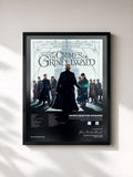 #noir Fantastic Beasts: The Crimes Of Grindelwald (Original Motion Picture Soundtrack) von James Newton Howard als gerahmter Kunstdruck, schwarzer Rahmen, gedruckt und gerahmt in Frankreich