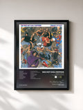 #noir Freaky Styley (Expanded Edition / 2003 Remaster) by Red Hot Chili Peppers as a framed art print, black frame, printed and framed in France