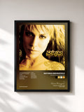 #noir Tableau de l'album Pocketful Of Sunshine de Natasha Bedingfield, cadre noir, imprimé et encadré en France