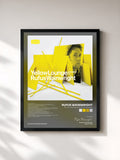 #noir Tableau de l'album Yellow Lounge Compiled By Rufus Wainwright de Rufus Wainwright, cadre noir, imprimé et encadré en France