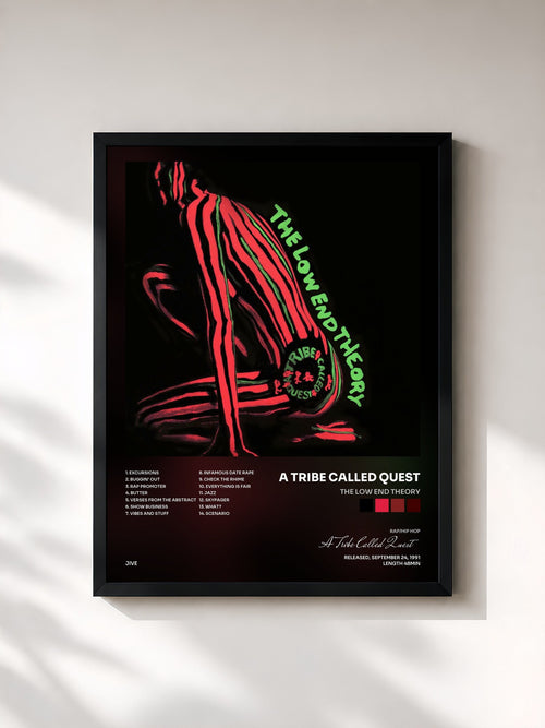 A Tribe Called Quest · The Low End Theory — Stampa incorniciata