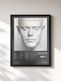 #noir Made In Germany 1995 - 2011 (Special Edition) de Rammstein en lámina enmarcada, marco negro, impresa y enmarcada en Francia