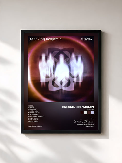 Breaking Benjamin · Aurora — Framed art print