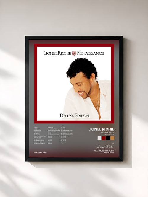Lionel Richie · Renaissance (Deluxe Edition) — Affiche encadrée