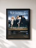 #noir The Music Of Nashville Original Soundtrack (Season 4 Vol. 2) von Nashville Cast als gerahmter Kunstdruck, schwarzer Rahmen, gedruckt und gerahmt in Frankreich
