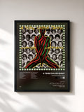 #noir Tableau de l'album Midnight Marauders de A Tribe Called Quest, cadre noir, imprimé et encadré en France