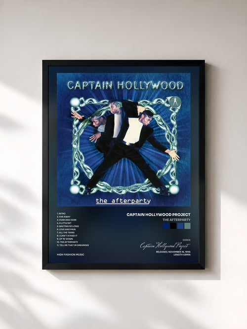 Captain Hollywood Project · The Afterparty — Affiche encadrée