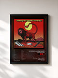 #noir A Time and a Place di Emerson, Lake & Palmer in stampa incorniciata, cornice nera, stampata e incorniciata in Francia
