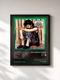 #noir Tableau de l'album Too Rye Ay de Dexys Midnight Runners, cadre noir, imprimé et encadré en France