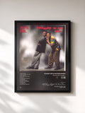 #noir Tableau de l'album And In This Corner... de DJ Jazzy Jeff & The Fresh Prince, cadre noir, imprimé et encadré en France