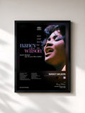#noir Tableau de l'album Save Your Love For Me: Nancy Wilson Sings The Great Blues Ballads de Nancy Wilson, cadre noir, imprimé et encadré en France