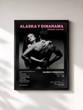 #noir Tableau de l'album Deseo Carnal de Alaska Y Dinarama, cadre noir, imprimé et encadré en France