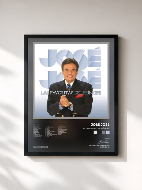 José José · Las Favoritas del Príncipe — Stampa incorniciata
