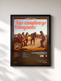 #noir Tableau de l'album Sur un air de déjà vu de Les Cowboys Fringants, cadre noir, imprimé et encadré en France