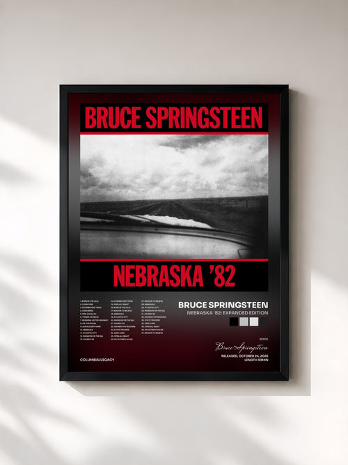 Bruce Springsteen · Nebraska '82: Expanded Edition — Framed art print