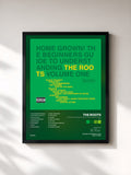 #noir Tableau de l'album Home Grown! The Beginner's Guide To Understanding The Roots (Vol.1) de The Roots, cadre noir, imprimé et encadré en France