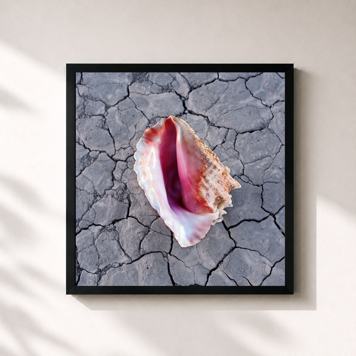 #noir Tableau carré de l'album Wonderful Wonderful (Deluxe) de The Killers, cadre noir 32x32 cm