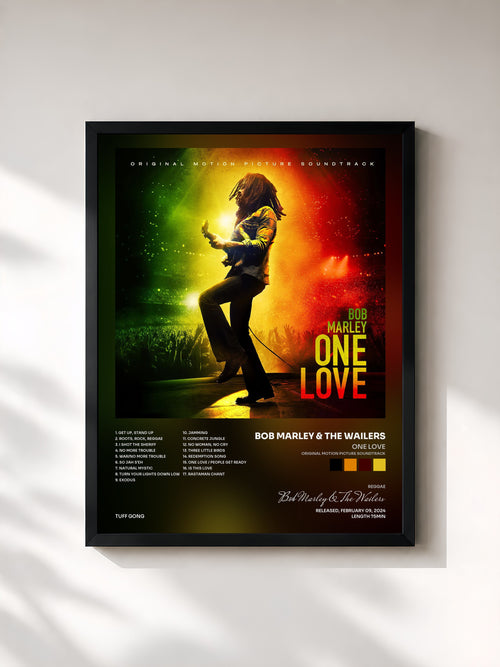Bob Marley & The Wailers · One Love (Original Motion Picture Soundtrack) — Stampa incorniciata