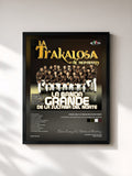 #noir La Banda Grande di la Sultana del Norte de Edwin Luna y La Trakalosa de Monterrey in stampa incorniciata, cornice nera, stampata e incorniciata in Francia