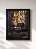 #noir Tableau de l'album The Nashville Cast Featuring Lennon & Maisy Stella As Maddie & Daphne Conrad de Nashville Cast, cadre noir, imprimé et encadré en France
