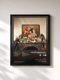 #noir Tableau de l'album Prelude to Ecstasy de The Last Dinner Party, cadre noir, imprimé et encadré en France