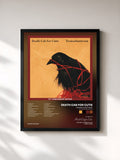 #noir Tableau de l'album Transatlanticism (10th Anniversary Edition) de Death Cab for Cutie, cadre noir, imprimé et encadré en France