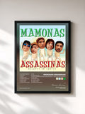 #noir Tableau de l'album Mamonas Assassinas - Pelados Em Santos de Mamonas Assassinas, cadre noir, imprimé et encadré en France