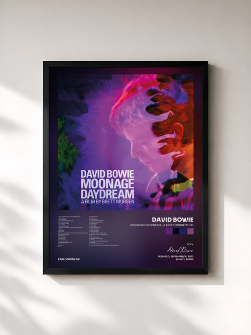 David Bowie · Moonage Daydream – A Brett Morgen Film — Framed art print