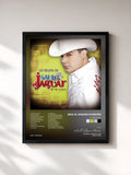 #noir Tableau de l'album Lo Mejor De de Saul El Jaguar Alarcón, cadre noir, imprimé et encadré en France
