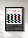 #noir Tableau de l'album Hypnotic Eye de Tom Petty and the Heartbreakers, cadre noir, imprimé et encadré en France