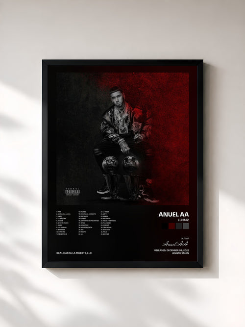 Anuel AA · LLNM2 — Stampa incorniciata