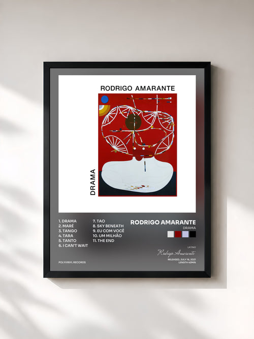 Rodrigo Amarante · Drama — Affiche encadrée
