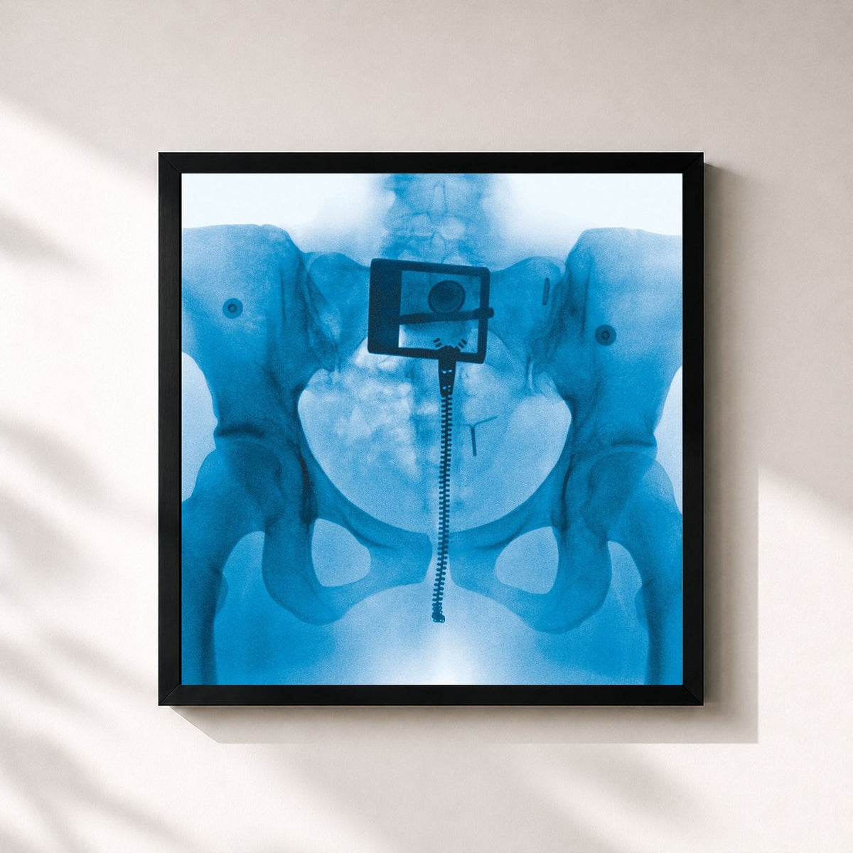 #noir Virgin by Lorde as a square framed art print, black 32x32 cm frame