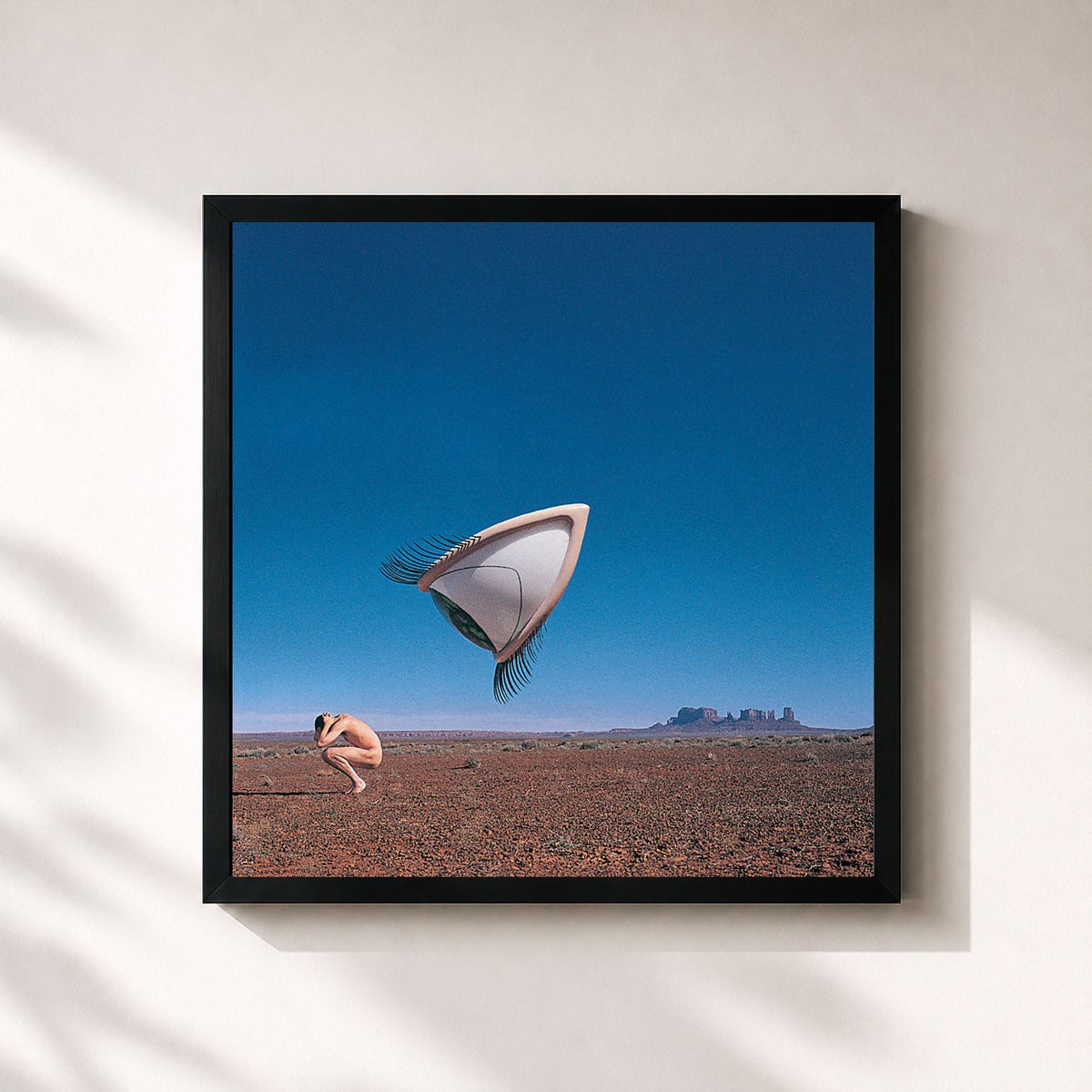 #noir Bury The Hatchet by The Cranberries as a square framed art print, black 32x32 cm frame