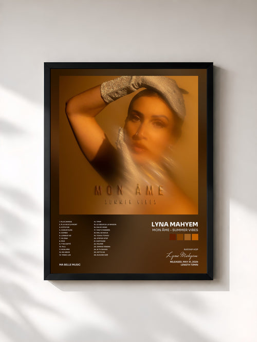 Lyna Mahyem · Mon Âme - Summer Vibes — Gerahmter Kunstdruck