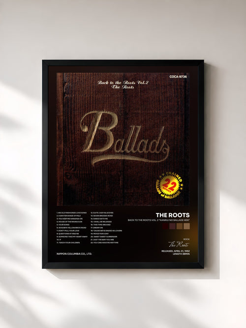 The Roots · Back to the Roots Vol. 2 "Kanrui No Ballade Hen" — Affiche encadrée