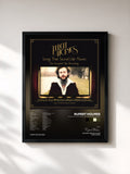 #noir Tableau de l'album Songs That Sound Like Movies: The Complete Epic Recordings de Rupert Holmes, cadre noir, imprimé et encadré en France