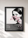 #noir Tableau de l'album Take Me Home de Sophie Ellis-Bextor, cadre noir, imprimé et encadré en France