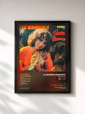 #noir Tableau de l'album La Inimitable de La Sonora Dinamita, cadre noir, imprimé et encadré en France