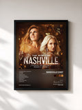 #noir The Music Of Nashville Original Soundtrack Season 5 Volume 1 von Nashville Cast als gerahmter Kunstdruck, schwarzer Rahmen, gedruckt und gerahmt in Frankreich