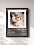 #noir Tableau de l'album Me And My Imagination de Sophie Ellis-Bextor, cadre noir, imprimé et encadré en France