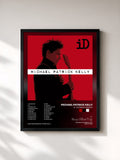 #noir Tableau de l'album iD - Extended Version de Michael Patrick Kelly, cadre noir, imprimé et encadré en France